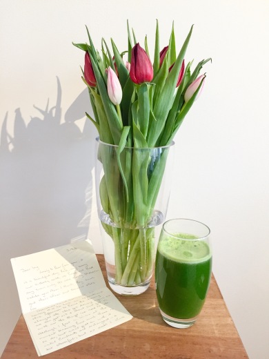 Kale, Apple, Celery and Ginger Juice